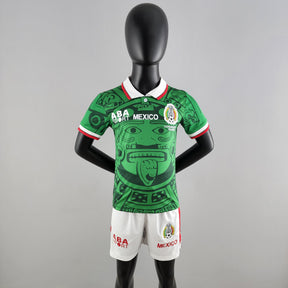 MEXICO I 1998 (RETRO) CONJUNTO INFANTIL - Vitrine Futebolística