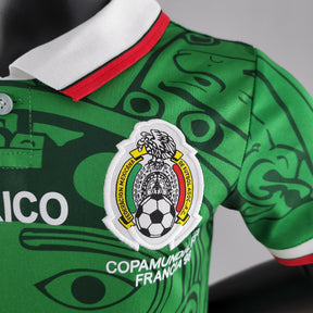 MEXICO I 1998 (RETRO) CONJUNTO INFANTIL - Vitrine Futebolística