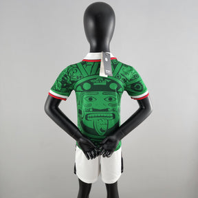 MEXICO I 1998 (RETRO) CONJUNTO INFANTIL - Vitrine Futebolística