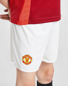 Kids Manchester United Titular Kit 2024/2025 - Red