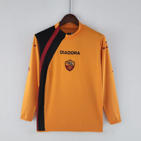 ROMA I 05/06 HOMBRE (RETRO) MANGA LARGA - Vitrine Futebolística