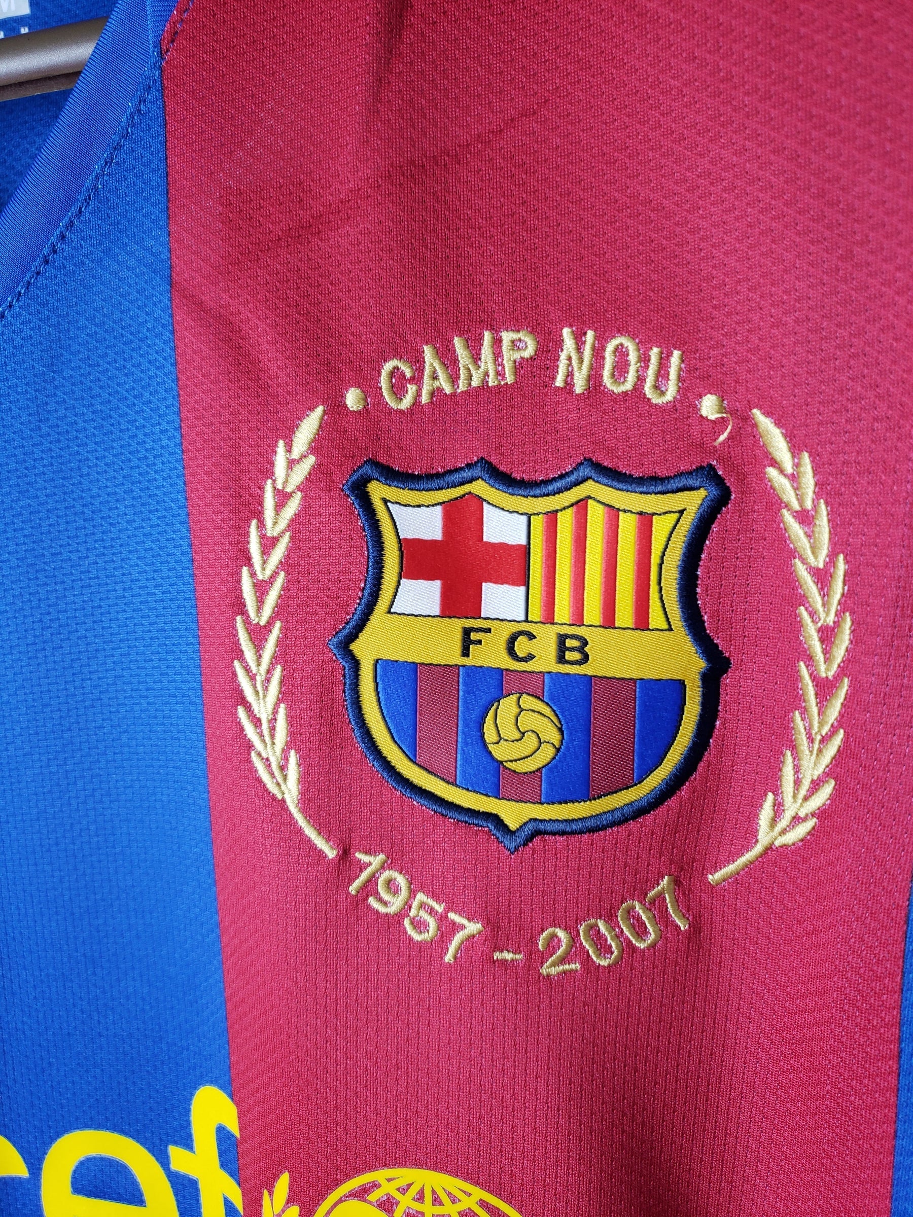 BARCELONA I 07/08 HOMBRE (RETRO) - Vitrine Futebolística