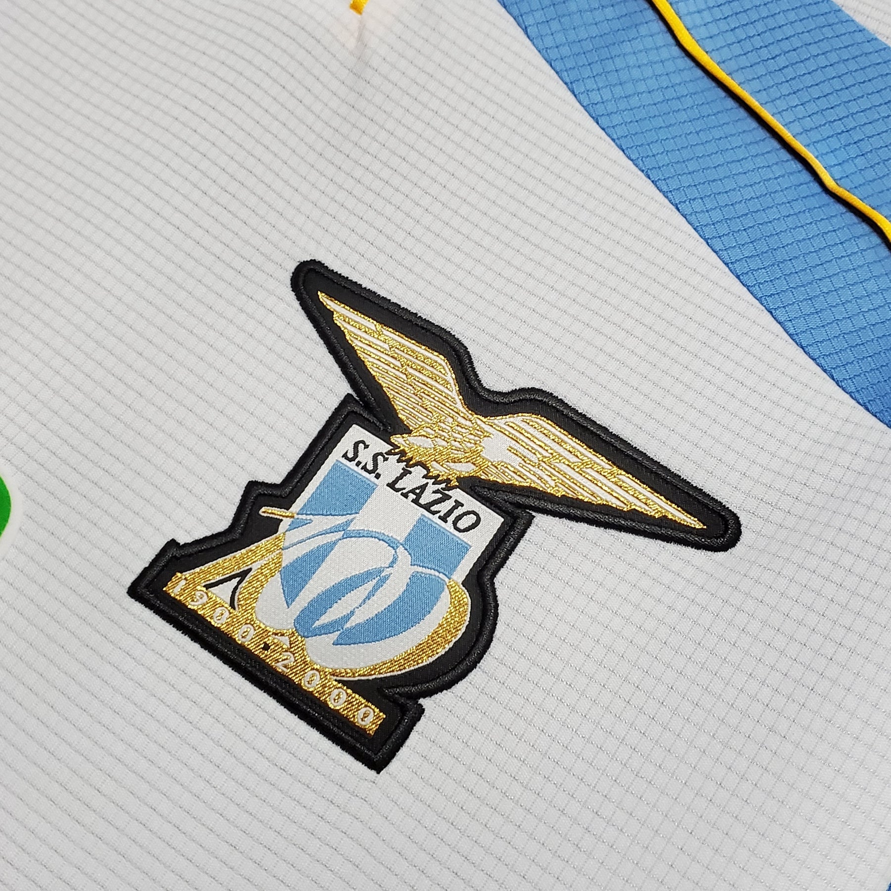 LAZIO III 00/01 HOMBRE (RETRO) MANGA LARGA - Vitrine Futebolística