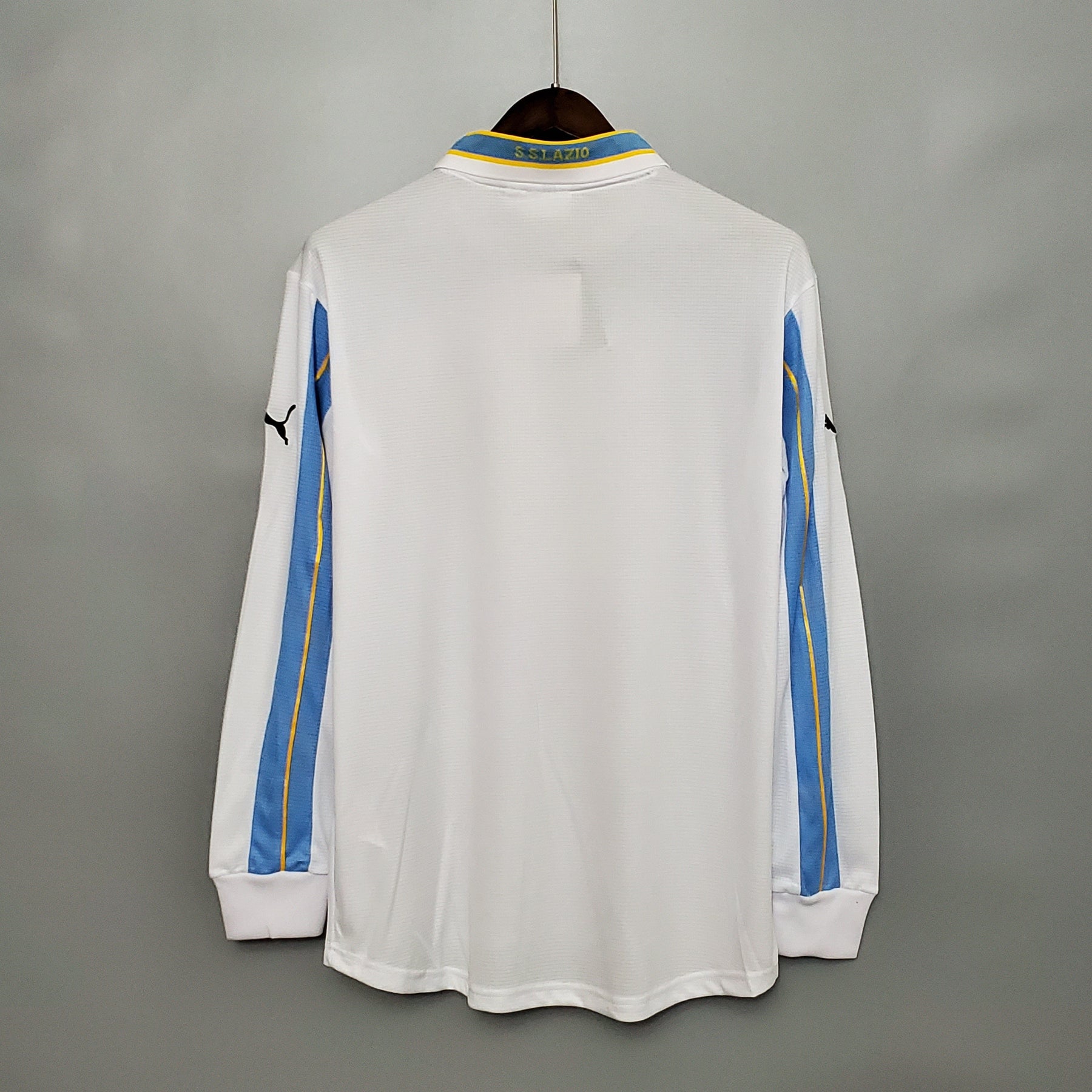 LAZIO III 00/01 HOMBRE (RETRO) MANGA LARGA - Vitrine Futebolística