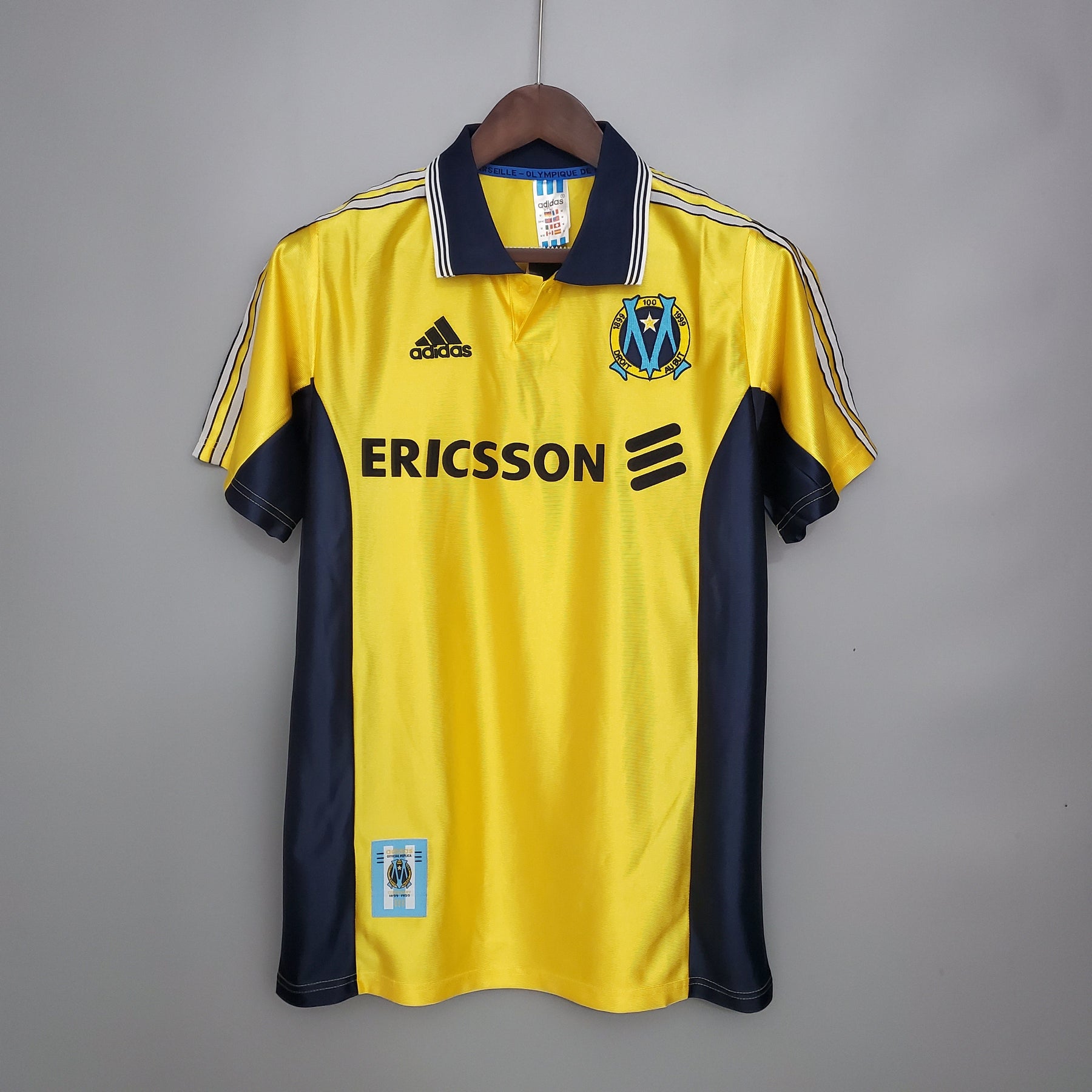 OLYMPIQUE MARSEILLE V 98/99 HOMBRE (RETRO) - Vitrine Futebolística