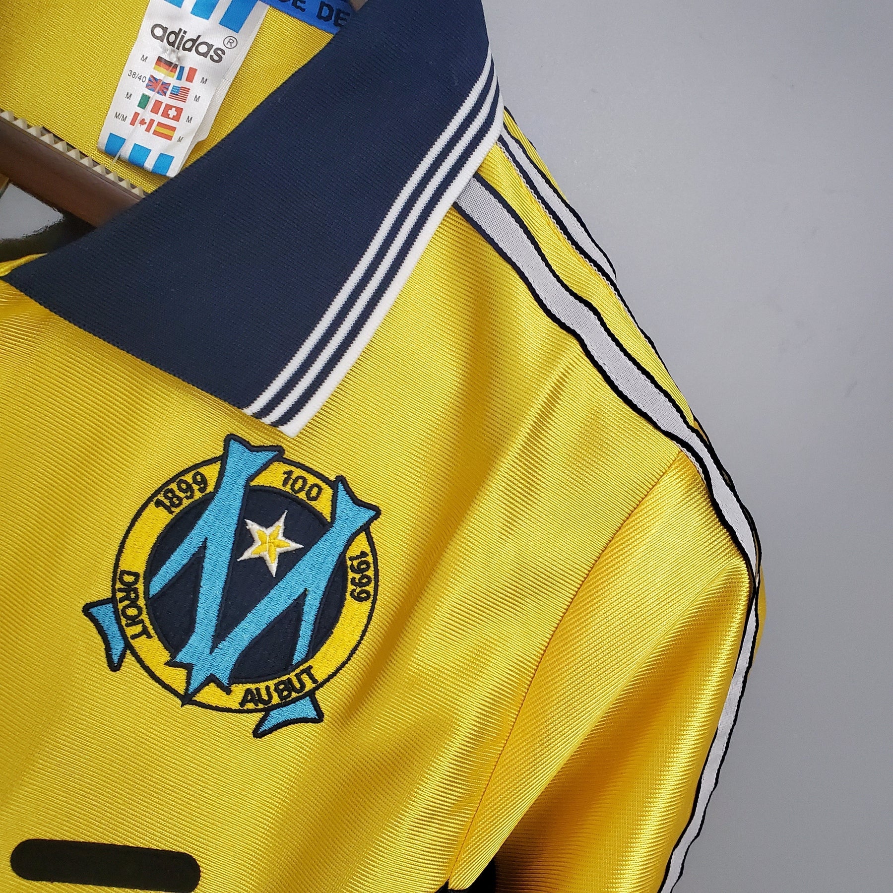 OLYMPIQUE MARSEILLE V 98/99 HOMBRE (RETRO) - Vitrine Futebolística