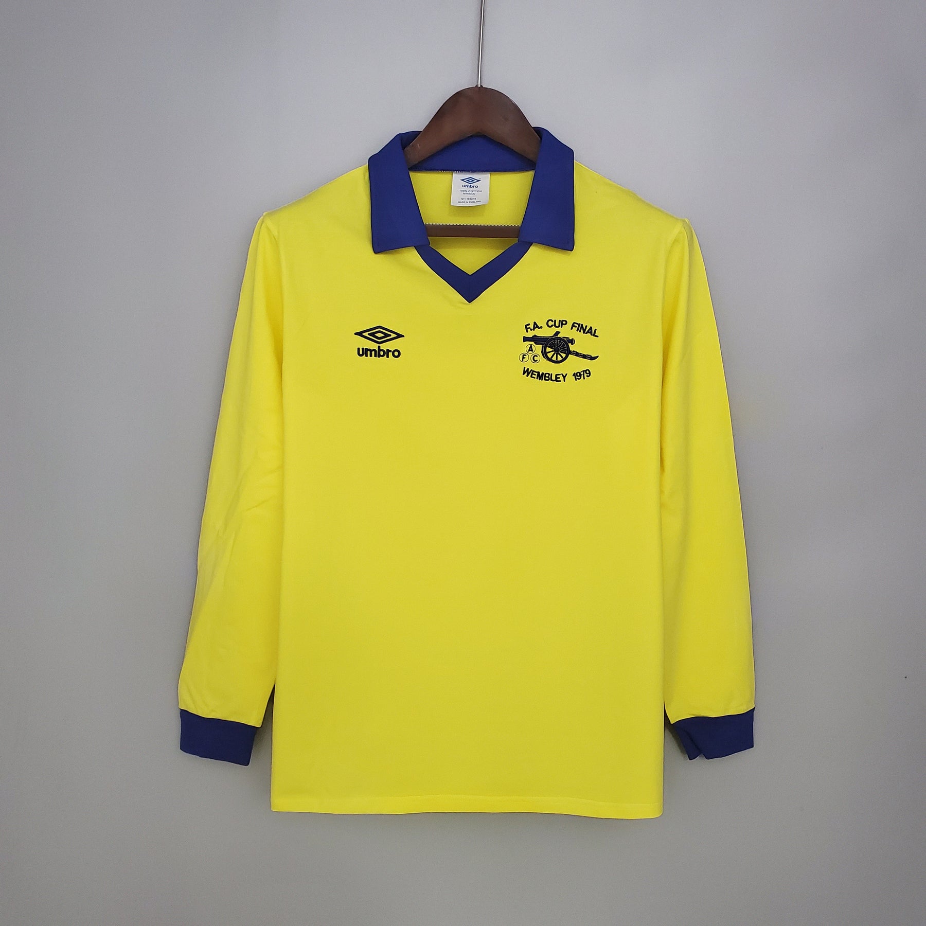 ARSENAL I 71/79 HOMBRE (RETRO) MANGA LARGA - Vitrine Futebolística