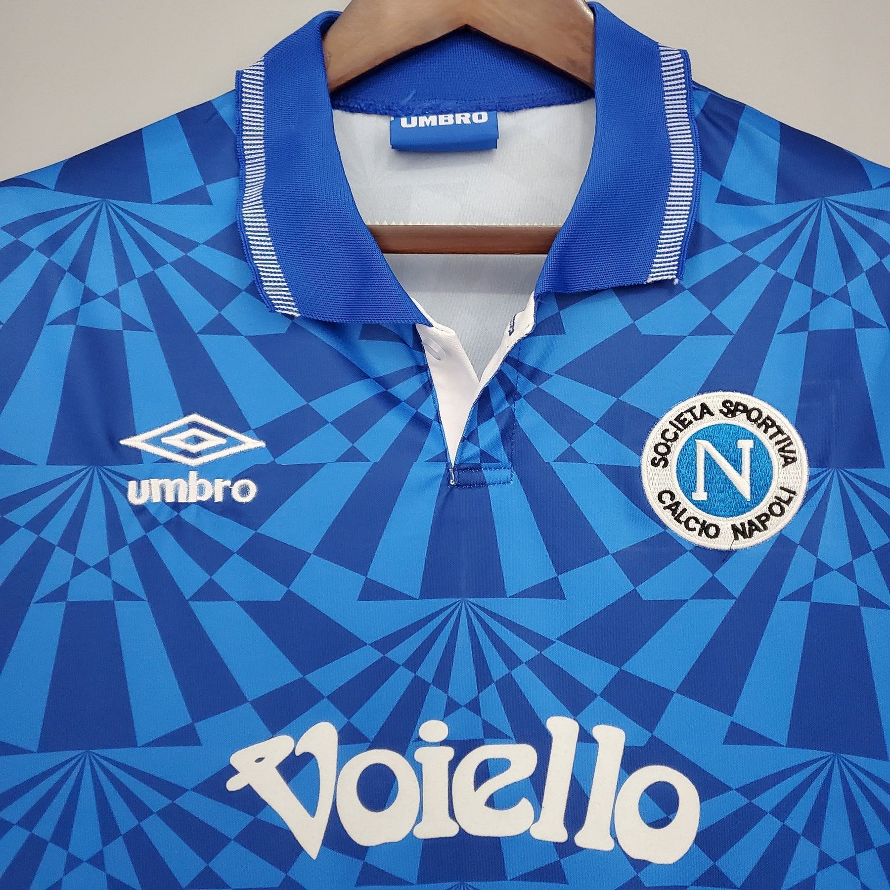 NAPOLI I 91/92 HOMBRE (RETRO) - Vitrine Futebolística