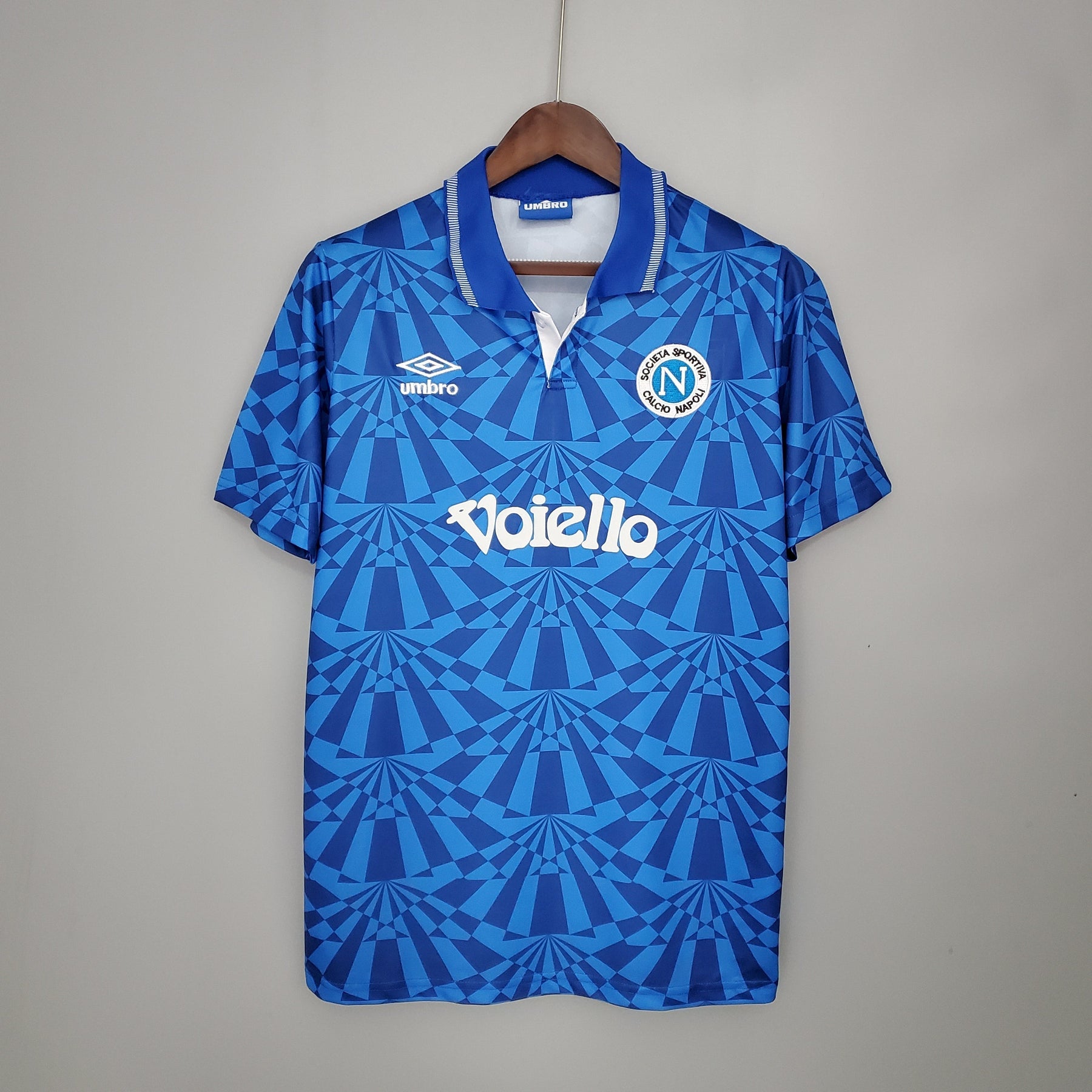 NAPOLI I 91/92 HOMBRE (RETRO) - Vitrine Futebolística