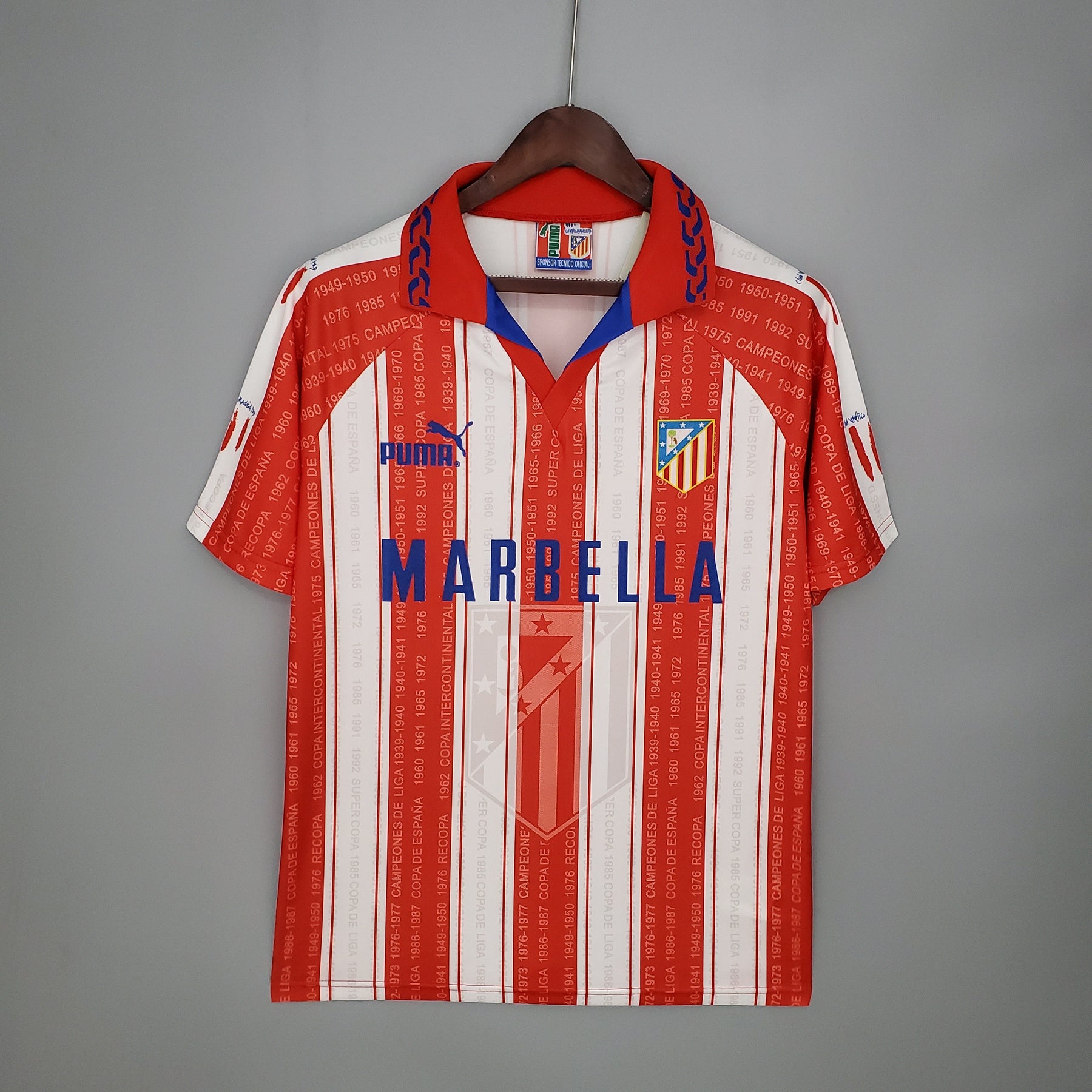ATLÉTICO DE MADRID I 95/96 HOMBRE (RETRO) - Vitrine Futebolística