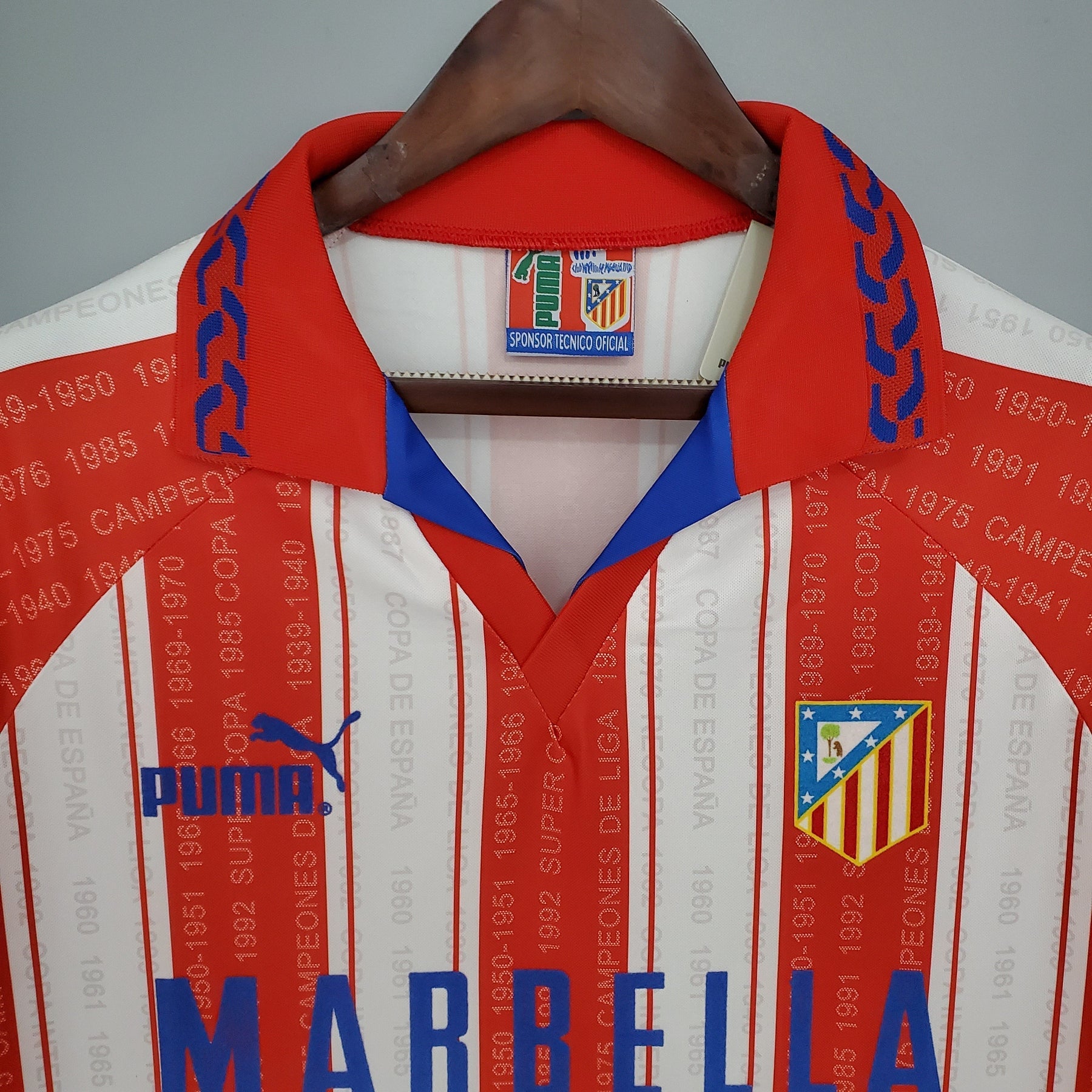 ATLÉTICO DE MADRID I 95/96 HOMBRE (RETRO) - Vitrine Futebolística