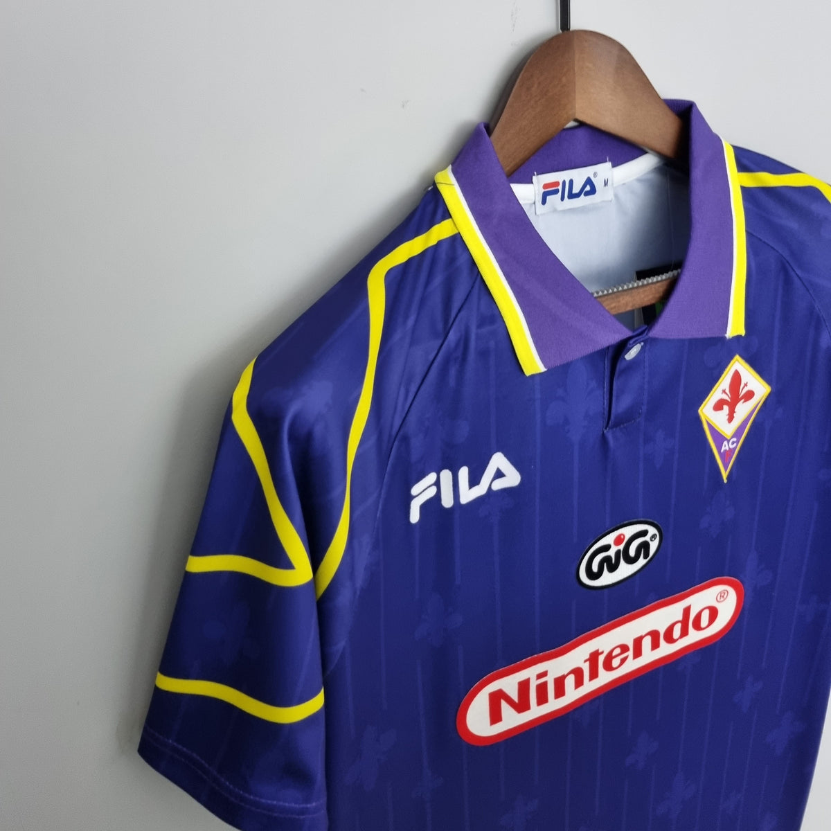 FIORENTINA I 97/98 HOMBRE (RETRO) - Vitrine Futebolística