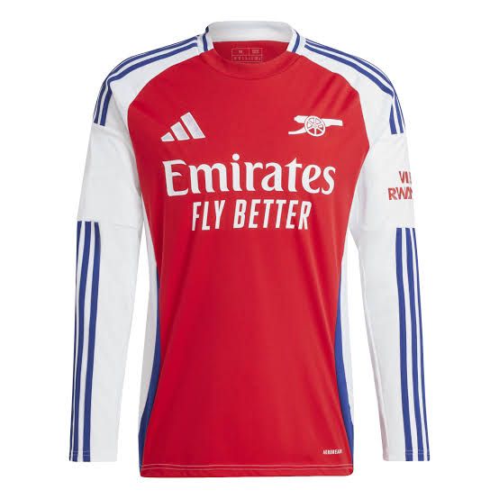 Arsenal Titular Camiseta 2024/2025 Long Sleeve