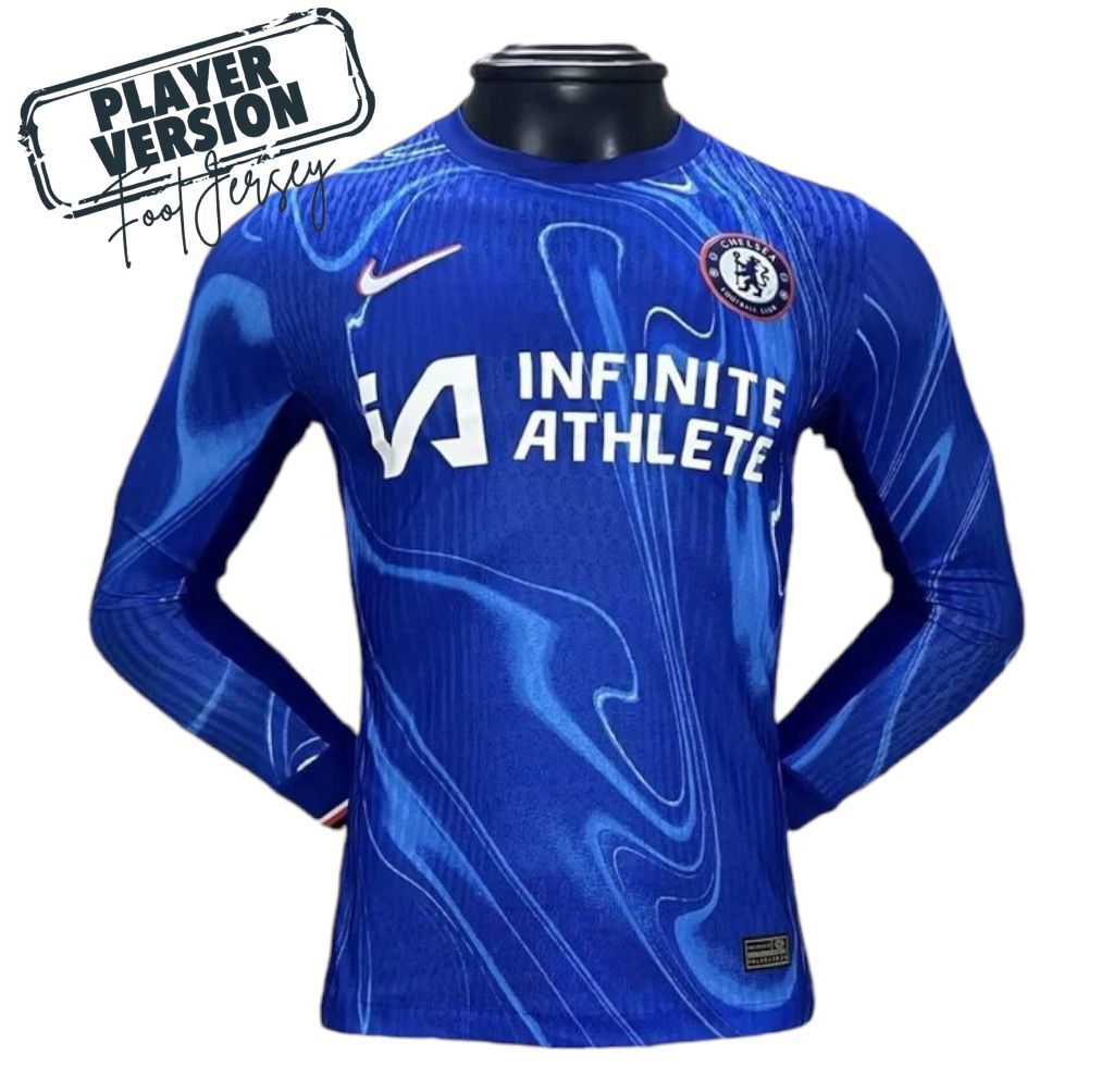 Chelsea Jugador Titular Camiseta 2024/2025 Long Sleeve