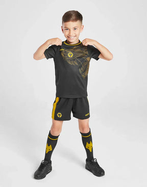 Kids Wolverhampton Wanderers Visitante Kit 2024/2025