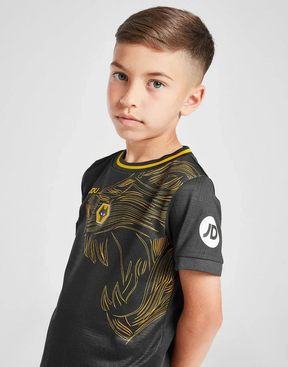 Kids Wolverhampton Wanderers Visitante Kit 2024/2025