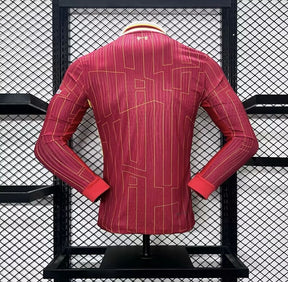 Liverpool Jugador Titular Camiseta 2024/2025 Long Sleeve
