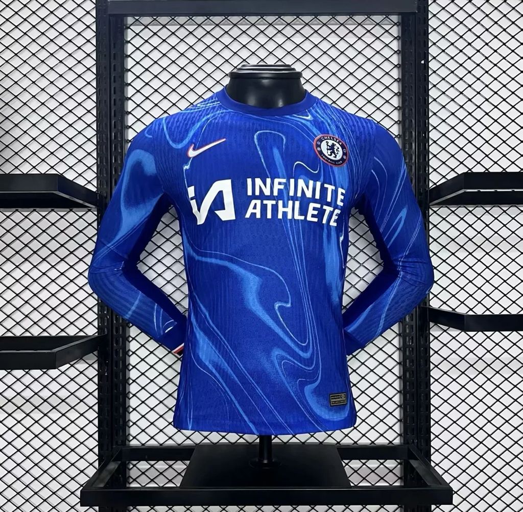 Chelsea Jugador Titular Camiseta 2024/2025 Long Sleeve