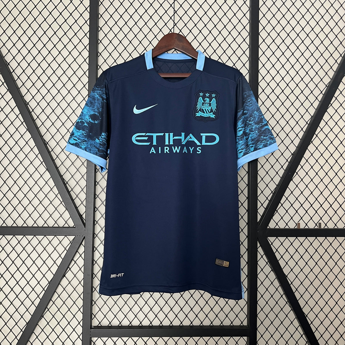 CAMISETA MANCHESTER CITY III 15/16 HOMBRE (RETRO) - Vitrine Futebolística
