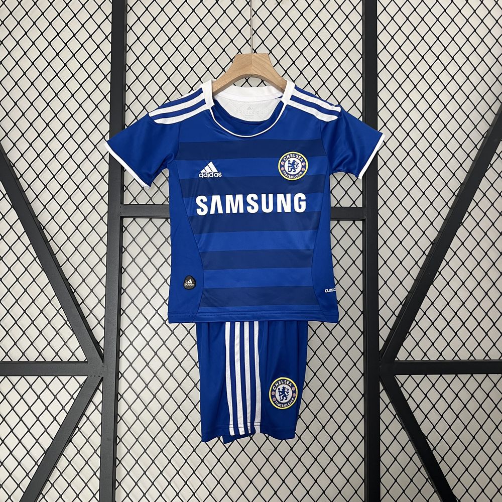 Kids Chelsea Champions League Kit 2012 - Retrﾃｴ
