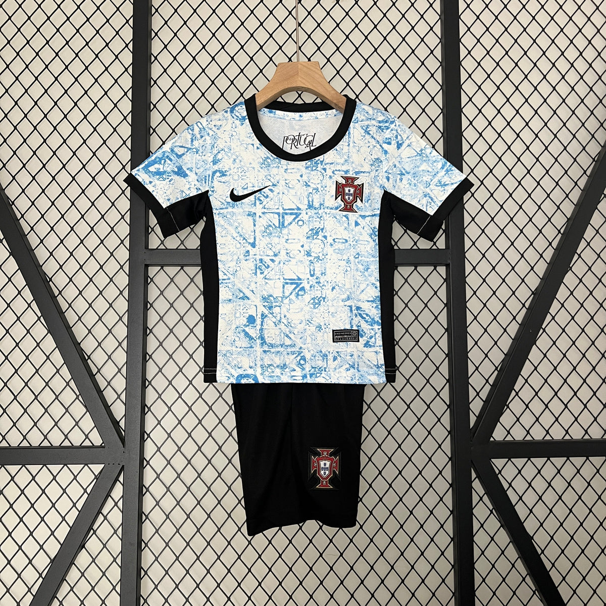 CAMISETA PORTUGAL III EURO 2024 CONJUNTO INFANTIL - Vitrine Futebolística