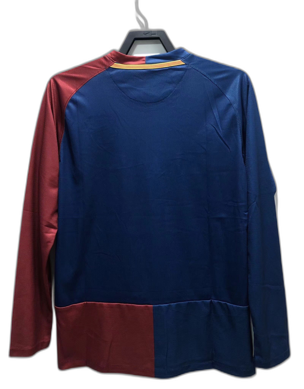 Barcelona 08/09 I Home Jersey - Long Sleeve Retro Version