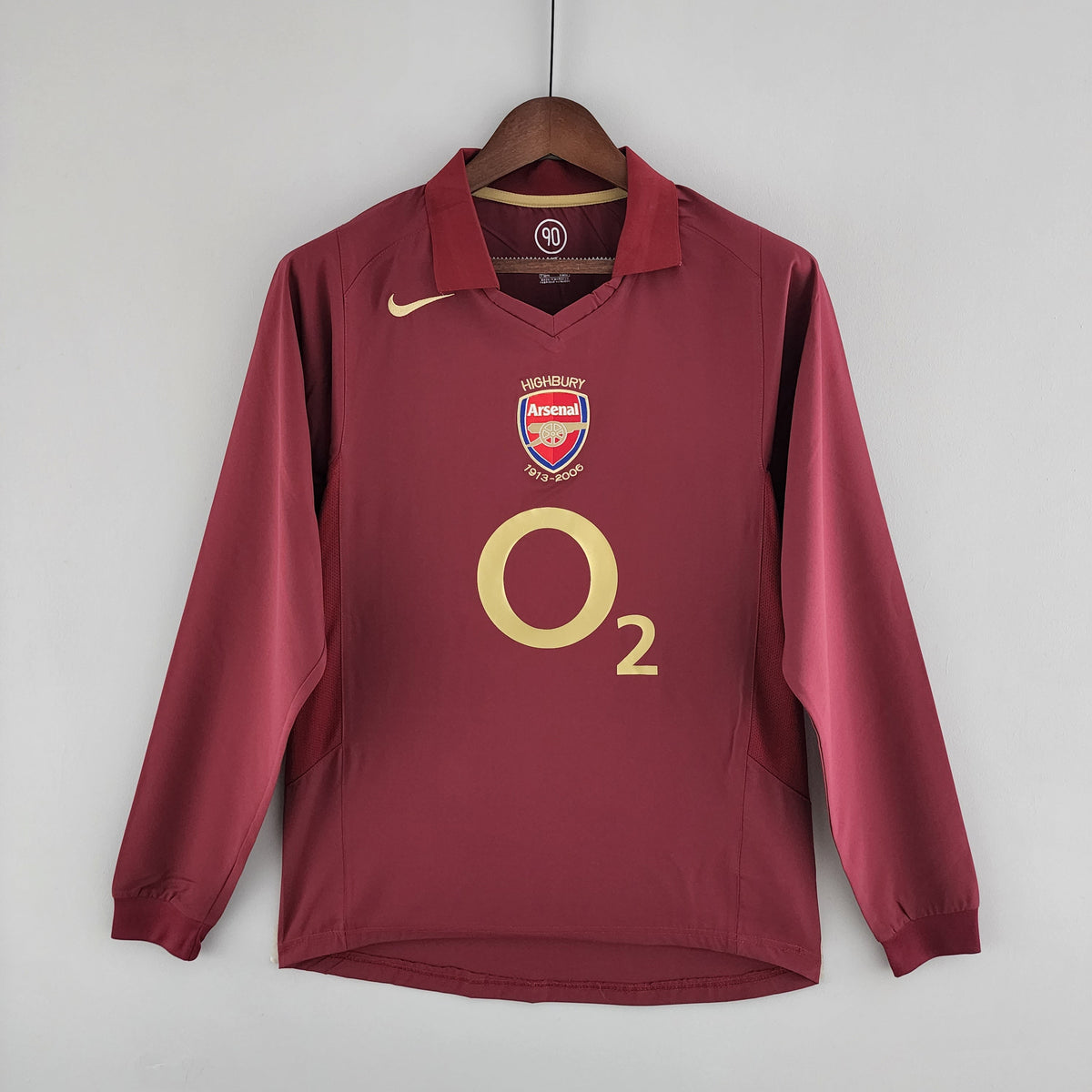 ARSENAL I 05/06 HOMBRE (RETRO) MANGA LARGA - Vitrine Futebolística