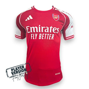 NEW櫨 Arsenal Player Jersey Home 2025/2026