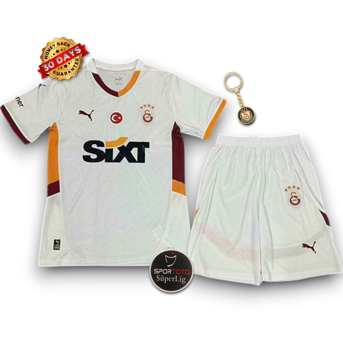 Kids Galatasaray Visitante Camiseta Kit 2024/2025