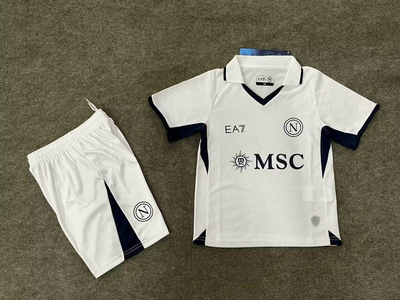 Kids Napoli Visitante Kit 2024/2025