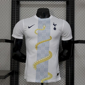 Tottenham Hotspur Jugador Camiseta 2025 - White Gold Snake