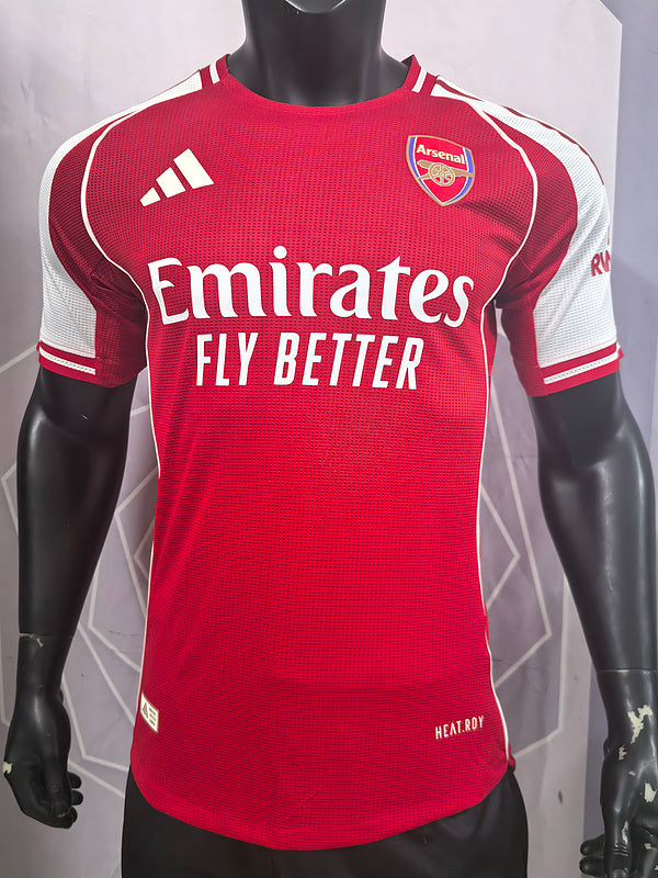 NEW櫨 Arsenal Player Jersey Home 2025/2026