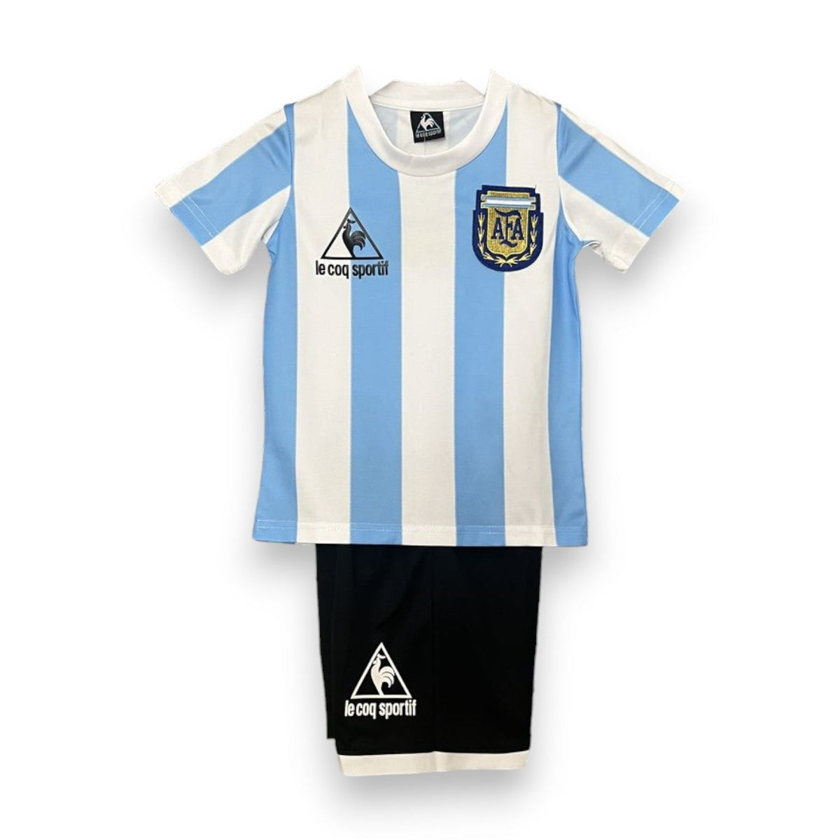 Camiseta Argentina Retro 1986 para niﾃｱos