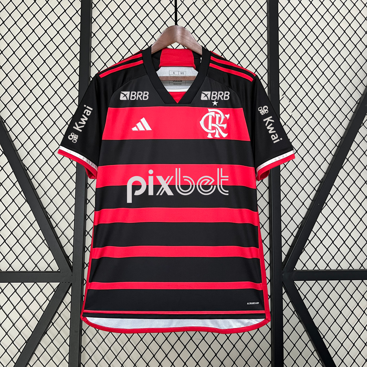 CAMISETA FLAMENGO I TODOS LOS PATROCINADORES 24/25 HOMBRE - Vitrine Futebolística
