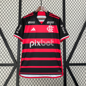 CAMISETA FLAMENGO I TODOS LOS PATROCINADORES 24/25 HOMBRE - Vitrine Futebolística