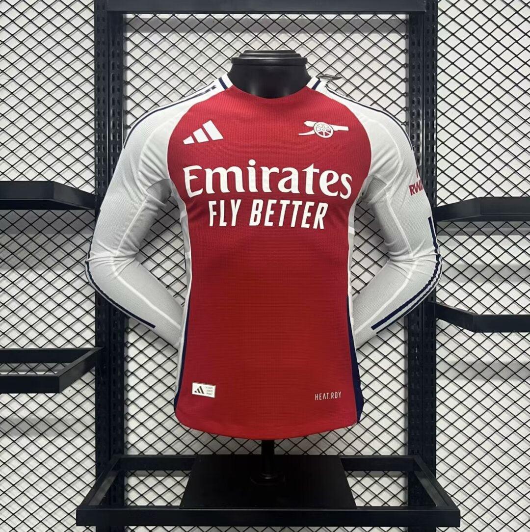 Arsenal Jugador Titular Camiseta 2024/2025 Long Sleeve