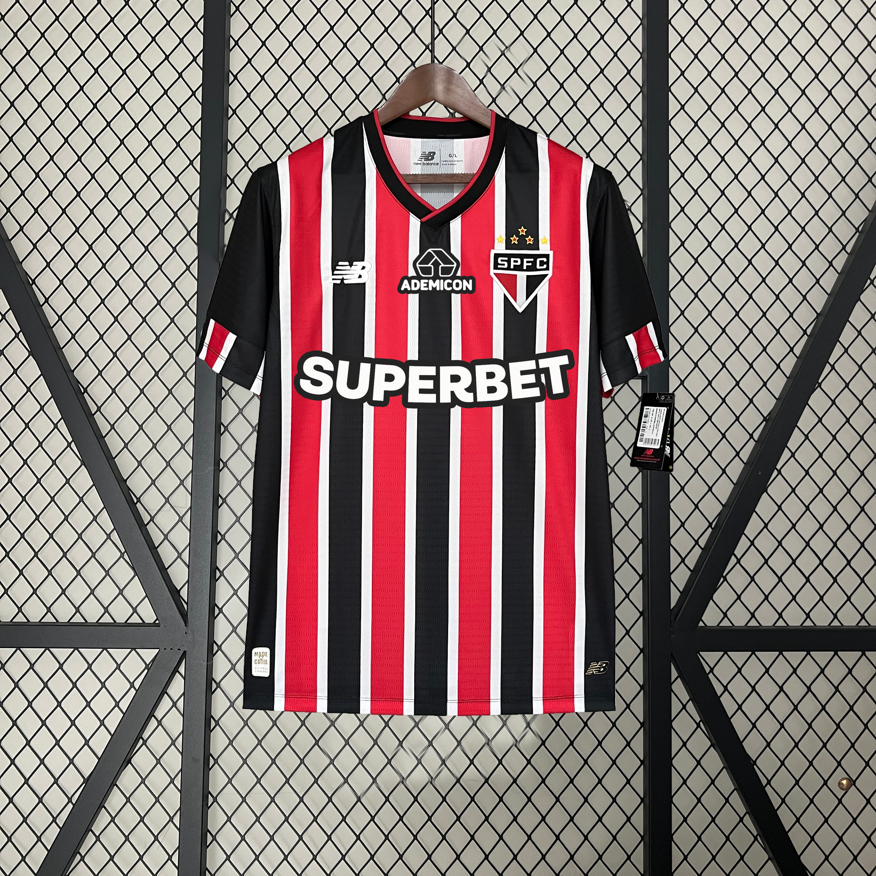 CAMISETA SÃO PAULO III TODOS LOS PATROCINADORES 24/25 HOMBRE - Vitrine Futebolística