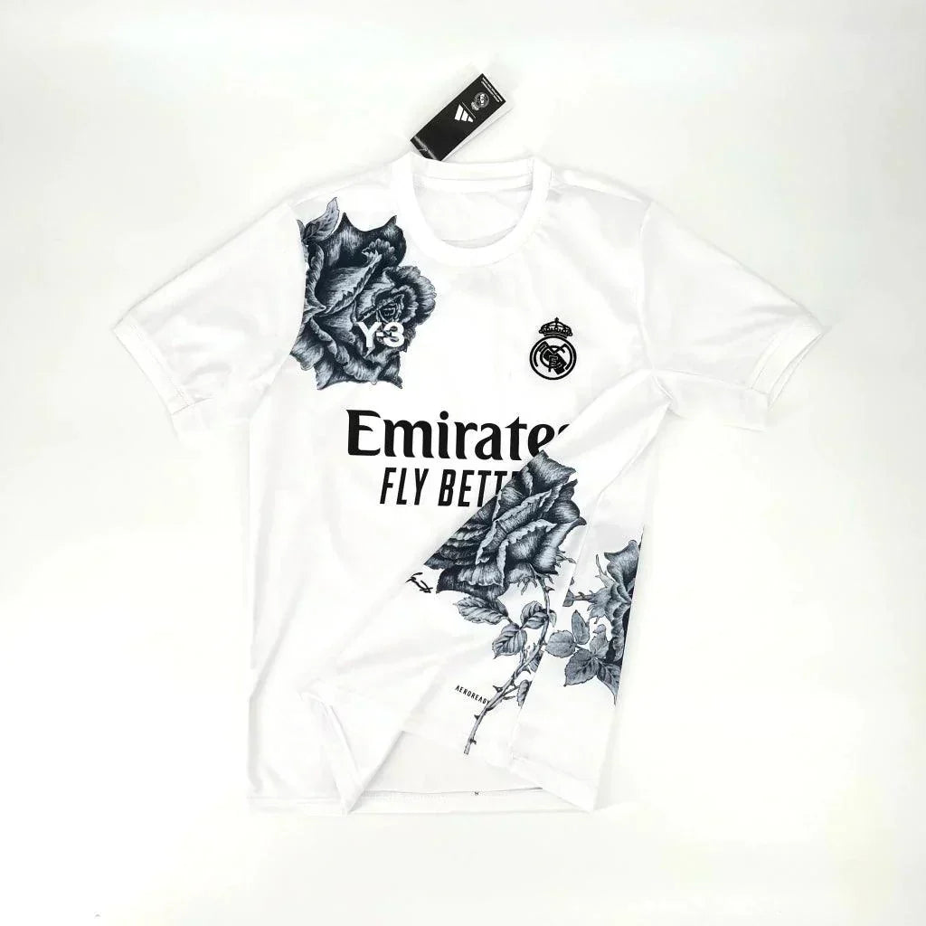 CAMISETA REAL MADRID Y-3 BLANCA 24/25 HOMBRE - Vitrine Futebolística