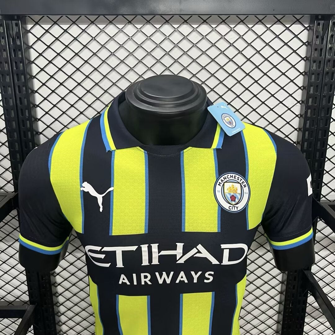 Manchester City Jugador Camiseta Visitante 2024/2025
