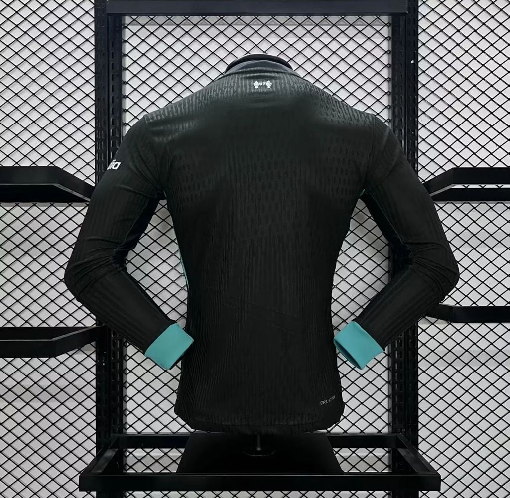 Liverpool Jugador Visitante Camiseta 2024/2025 Long Sleeve