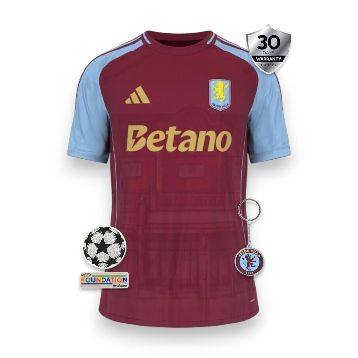 Aston Villa Home Jersey 2025/26