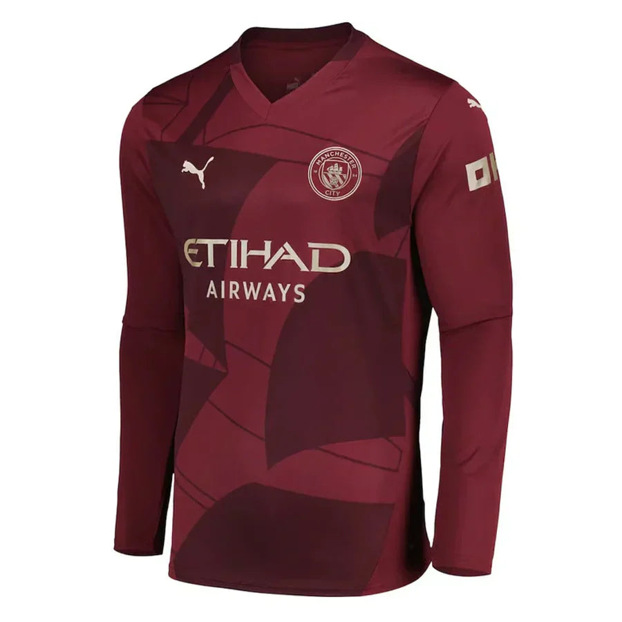 #2 Walker Manchester City Tercera Camiseta 2024/2025 Long Sleeve