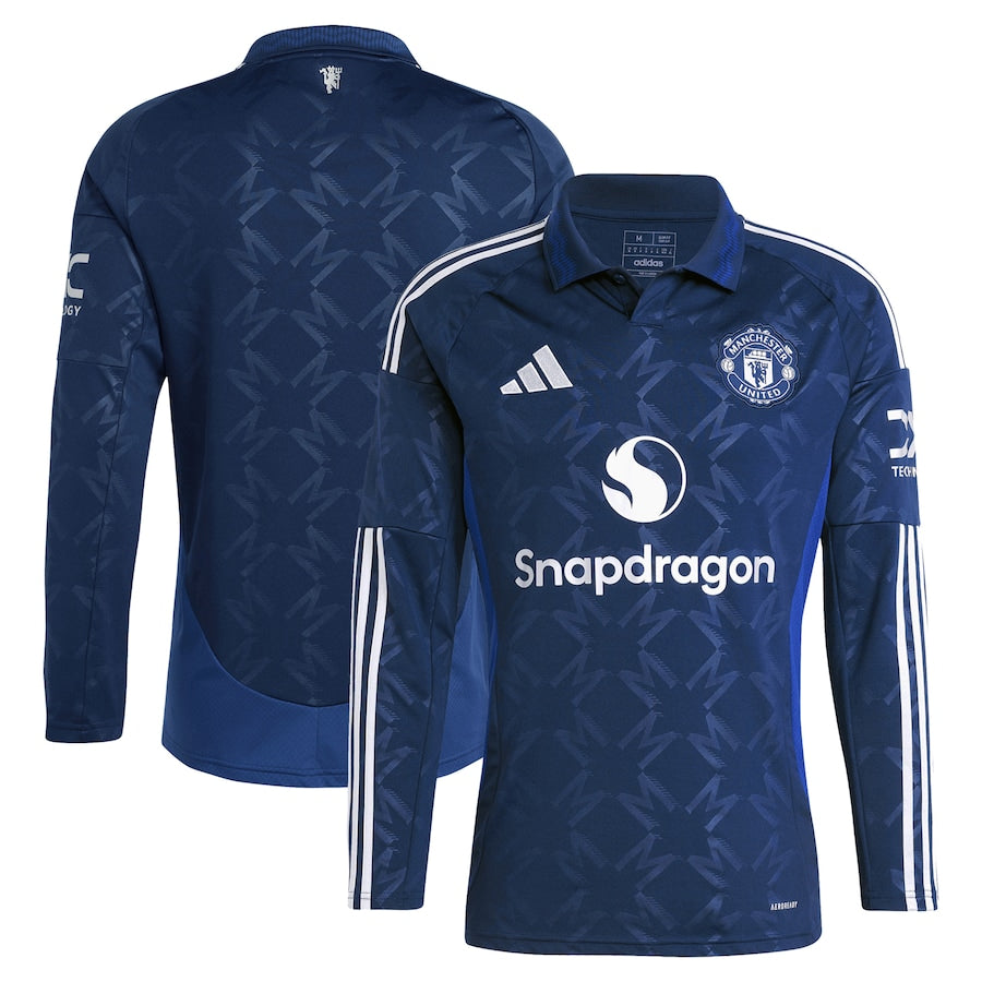 Manchester United Visitante Camiseta 2024/2025 Long Sleeve
