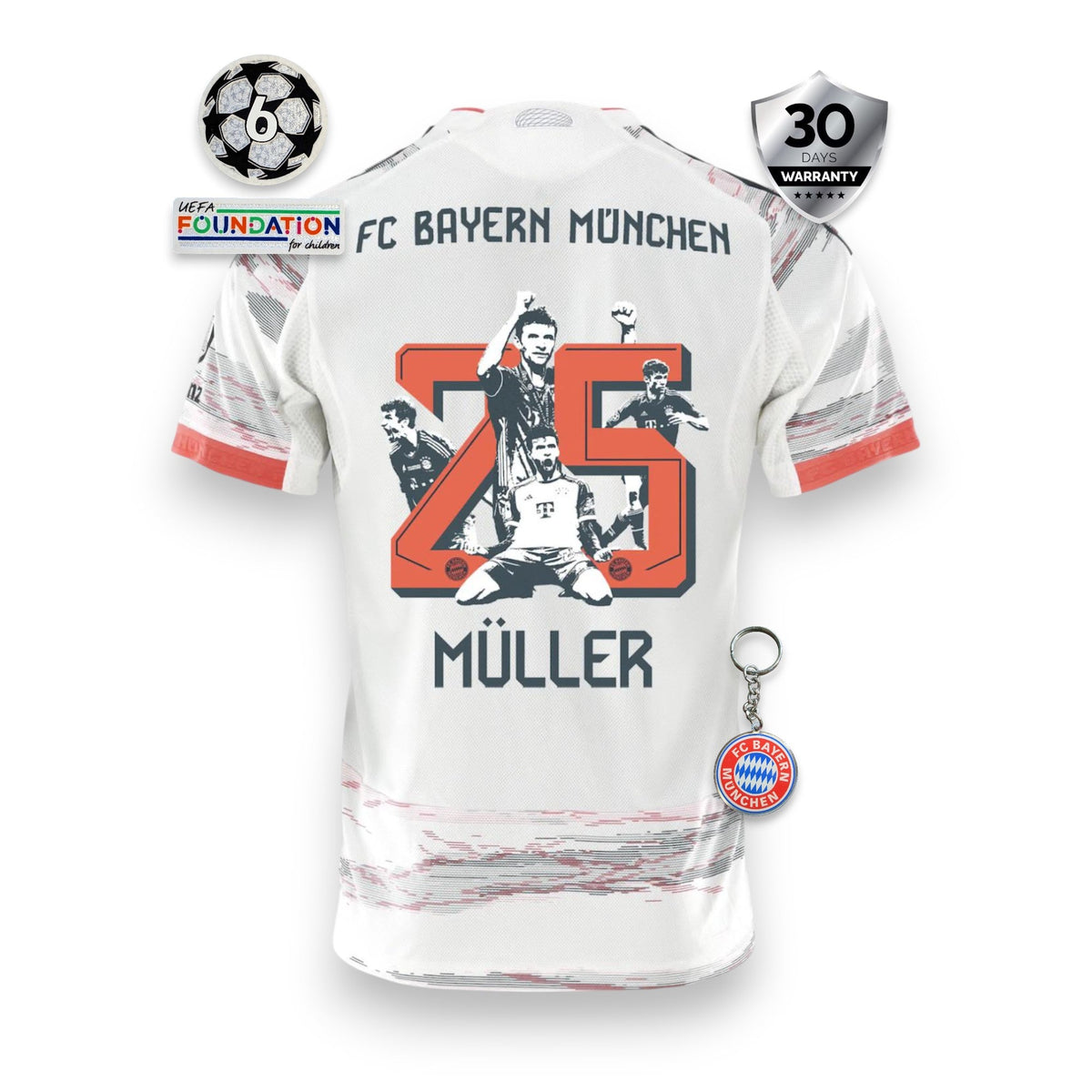 Bayern Munchen Away Jersey 2025/26 - Müller Special Edition