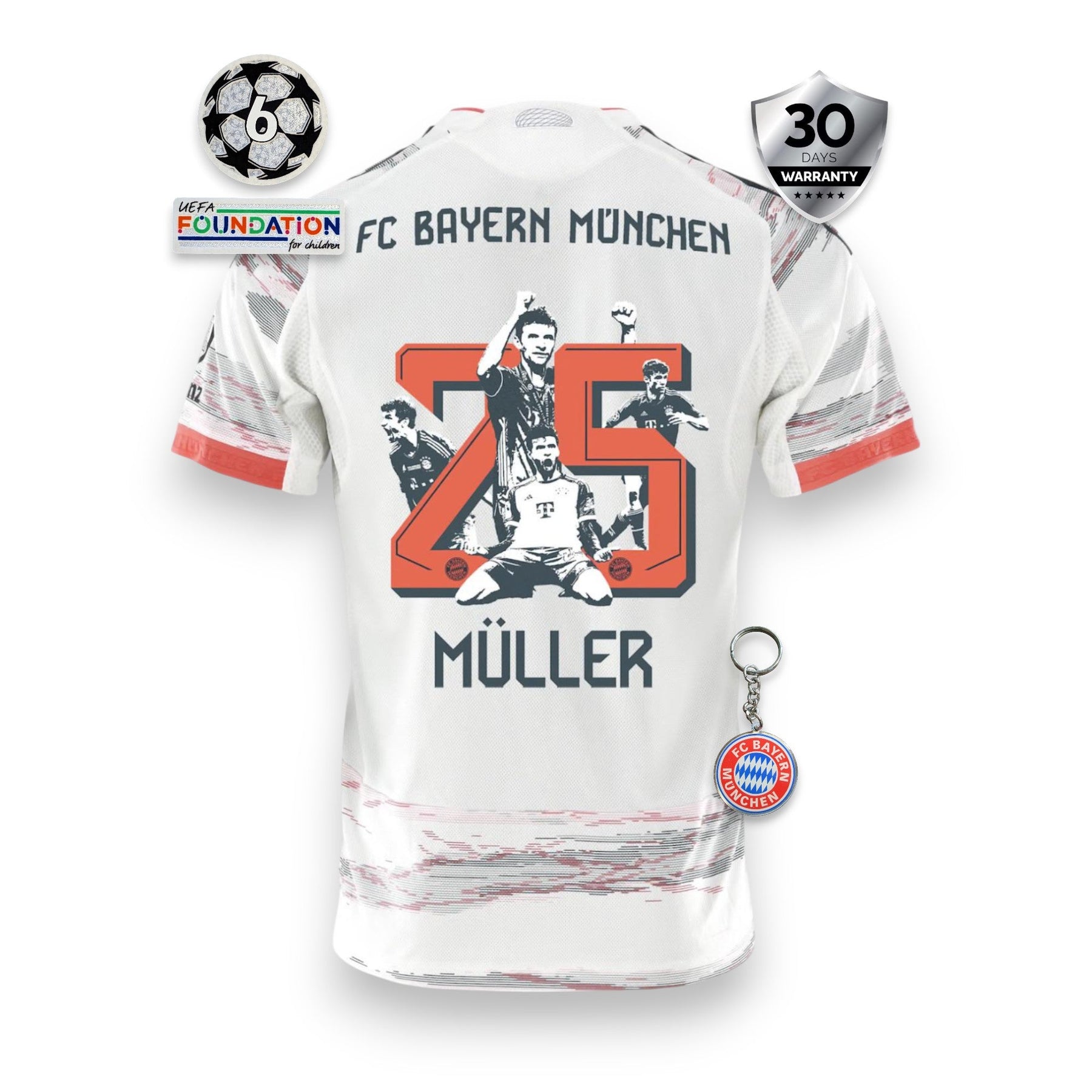 Bayern Munchen Away Jersey 2025/26 - Müller Special Edition